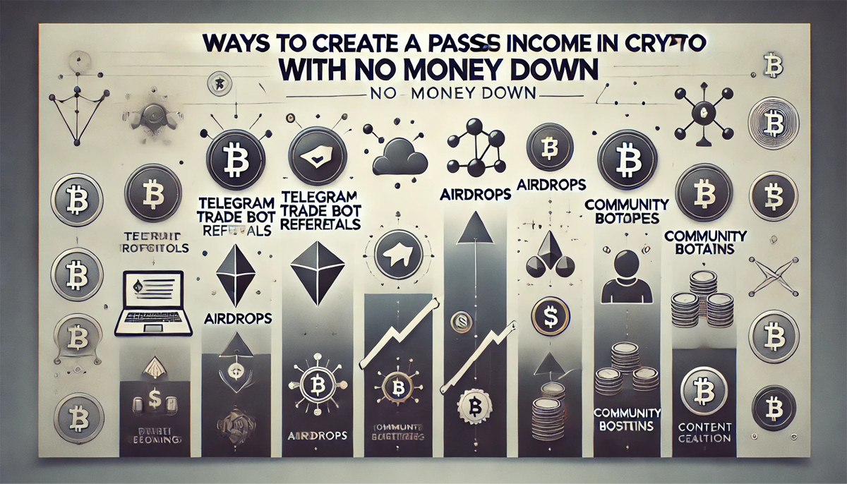 You are currently viewing Create a Passive Income In Crypto With No Money Down